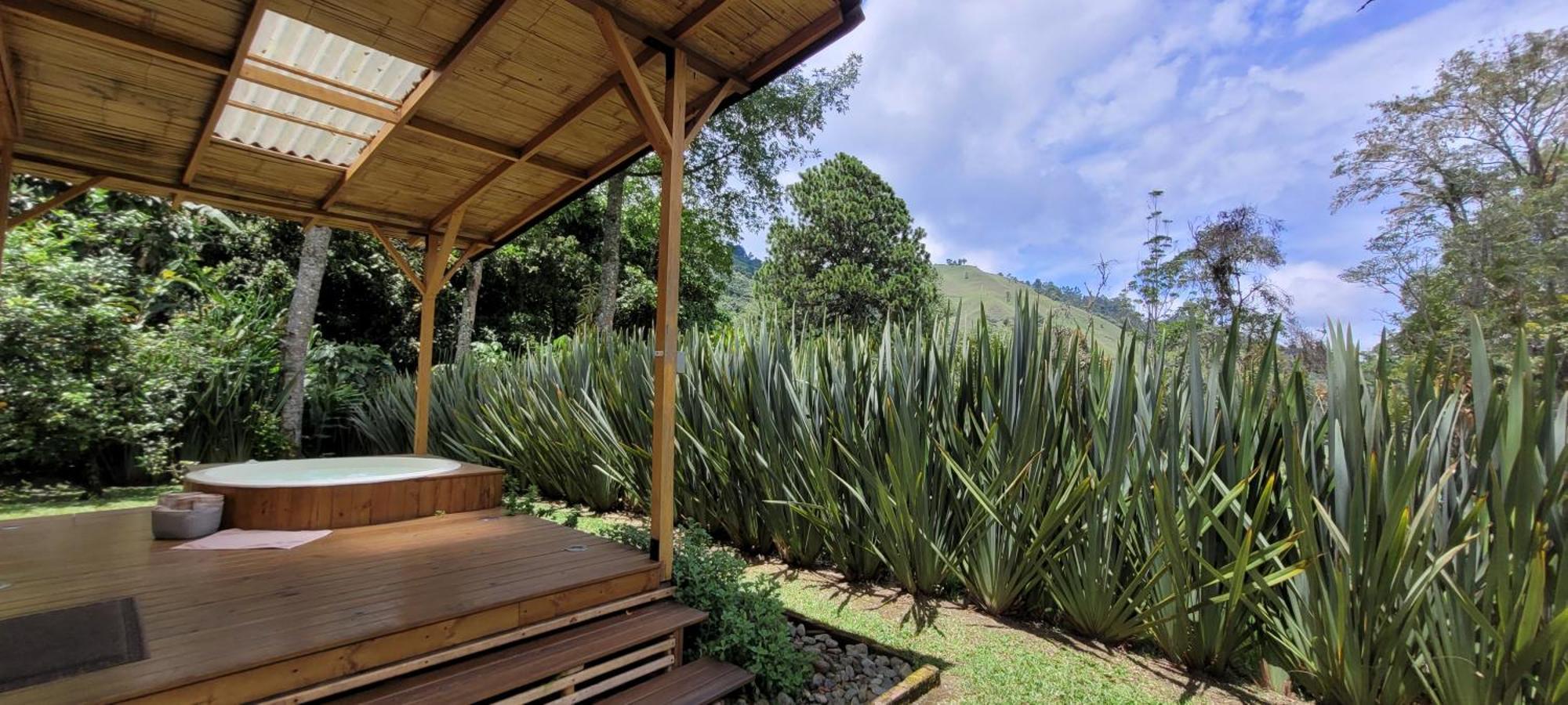 Вилла Exclusivo Cocora Con Jacuzzi Salento Quindio Экстерьер фото