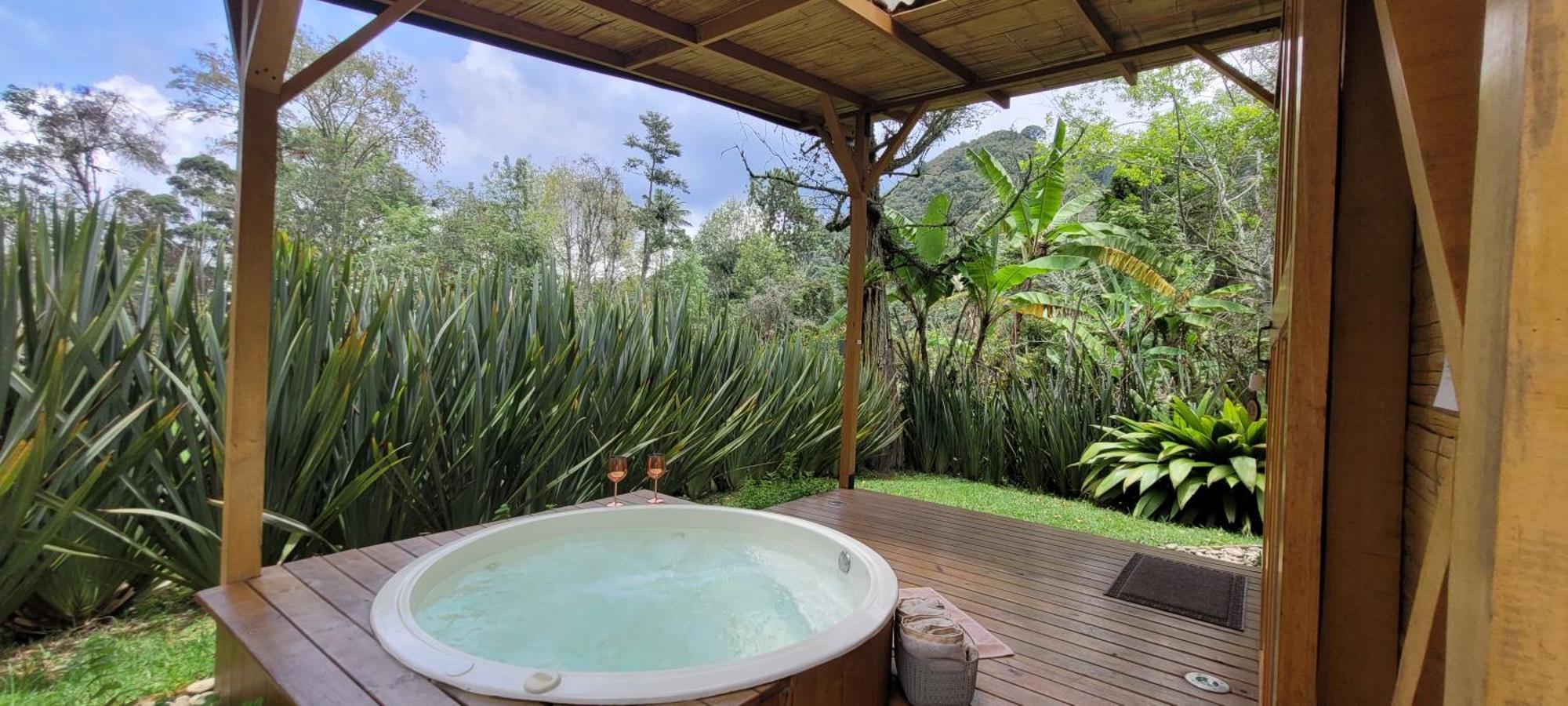 Вилла Exclusivo Cocora Con Jacuzzi Salento Quindio Экстерьер фото