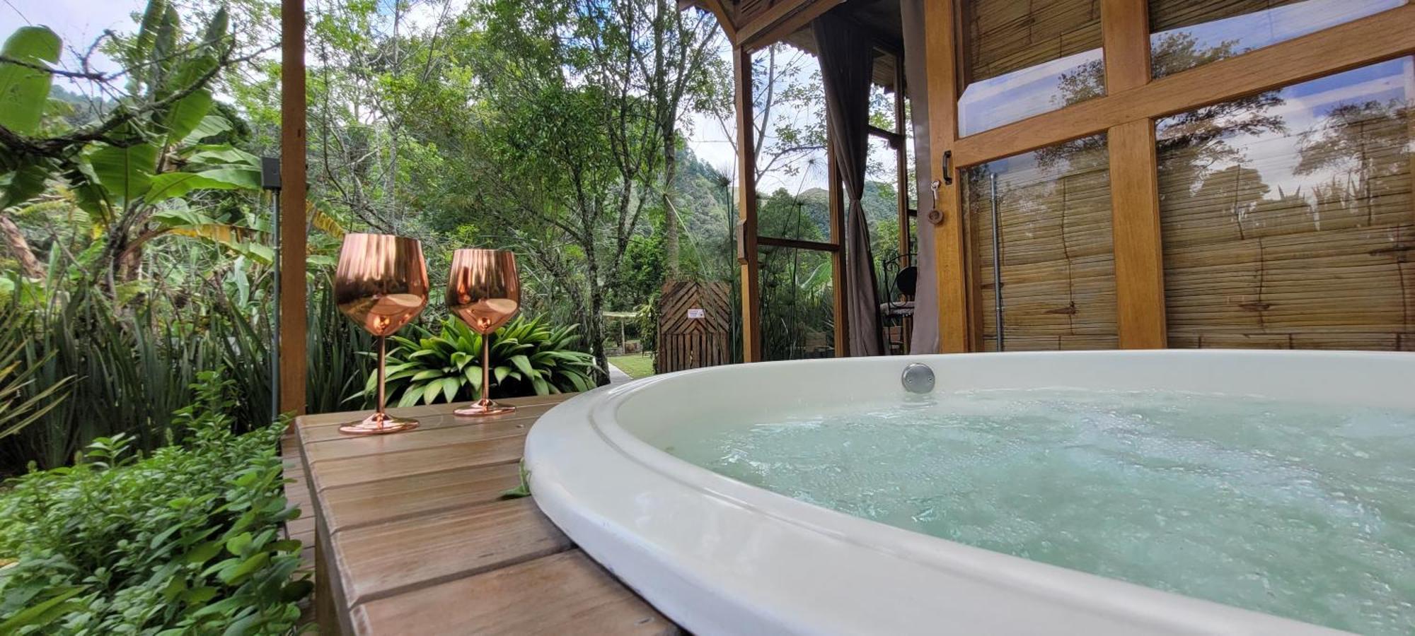 Вилла Exclusivo Cocora Con Jacuzzi Salento Quindio Экстерьер фото
